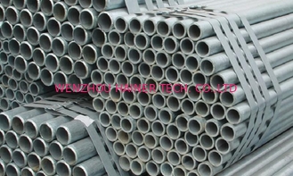 China Hot Galvanized Seamless / ERW Cabon Steel Pipe, Q235, A106 Gr.B, A53 Gr.B,Plastic Cap In Bundle supplier